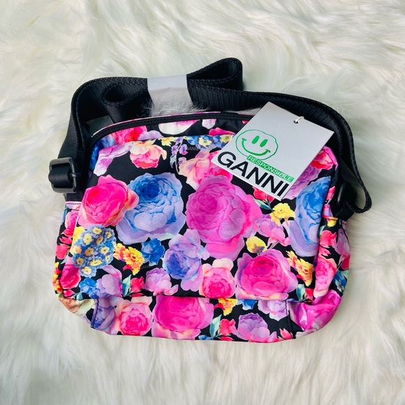 GANNI FESTIVAL RECYCLED CROSSBODY BAG - Picture 5 of 11